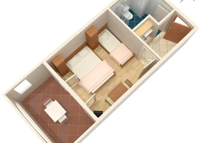 아파트 By The Sea Medici, Omis - 1046 미미체